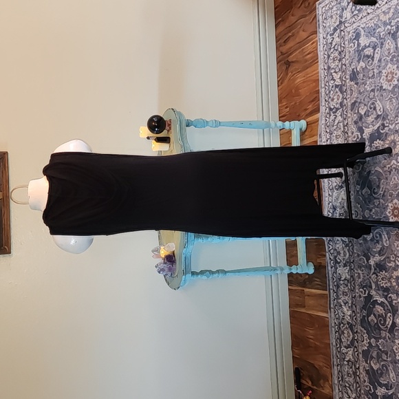 SZ L KILLSTAR MIDI HANKERCHIEF HEM DRESS - Picture 2 of 6